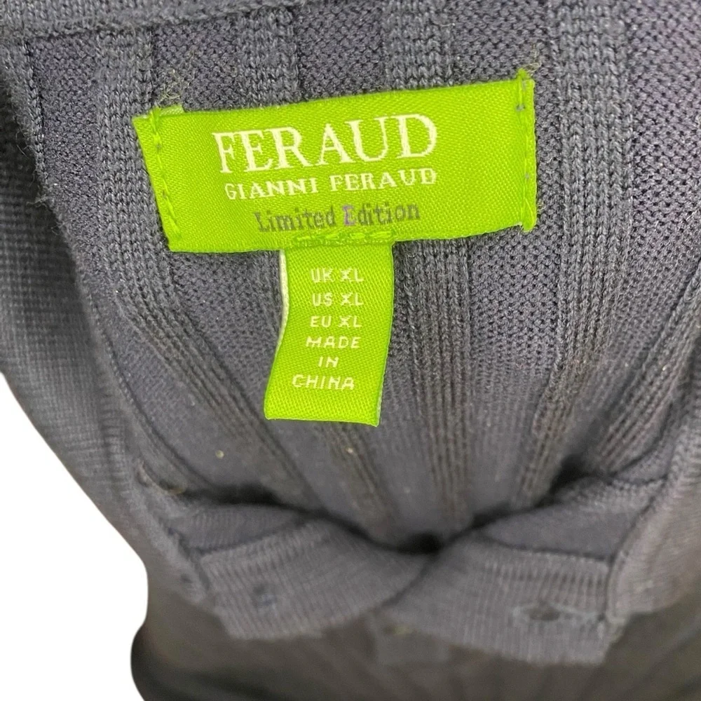 NWOT Gianni Feraud Limited Edition Sweater Men’s XL Work Office Dad Winter Prep